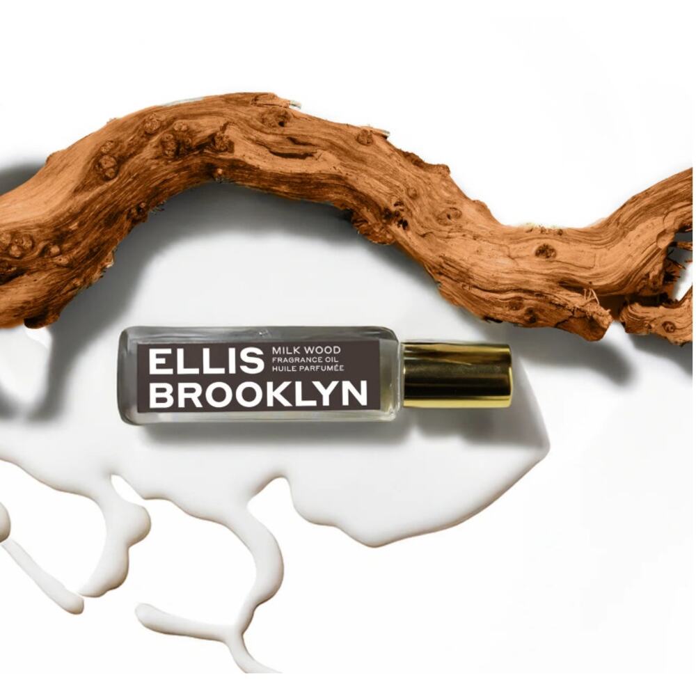 Ellis Brooklyn Milk Wood Rollerball NIB 15ml Woody Musk Oil - Picture 3 of 7